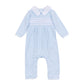 Luca's Classics Smocked Playsuit - Light Blue - Magnolia BabyPlaysuit