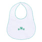 Lucky Little Ones Embroidered Bib - Green - Magnolia BabyBib