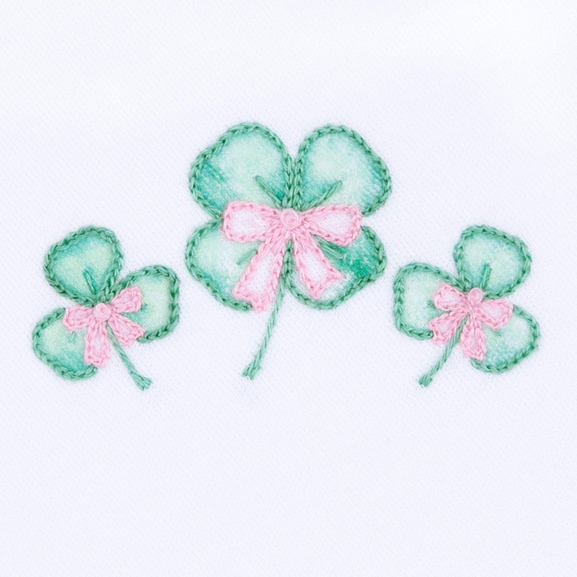 Lucky Little Ones Embroidered Hat - Pink - Magnolia BabyHat