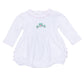 Lucky Little Ones Embroidered Long Sleeve Bubble - Pink - Magnolia BabyBubble