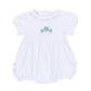 Lucky Little Ones Embroidered Short Sleeve Bubble - Pink - Magnolia BabyBubble