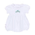 Lucky Little Ones Embroidered Short Sleeve Bubble - Pink - Magnolia BabyBubble