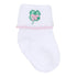 Lucky Little Ones Embroidered Socks - Pink - Magnolia BabySocks