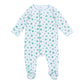 Lucky Little Ones Printed Footie - Green - Magnolia BabyFootie