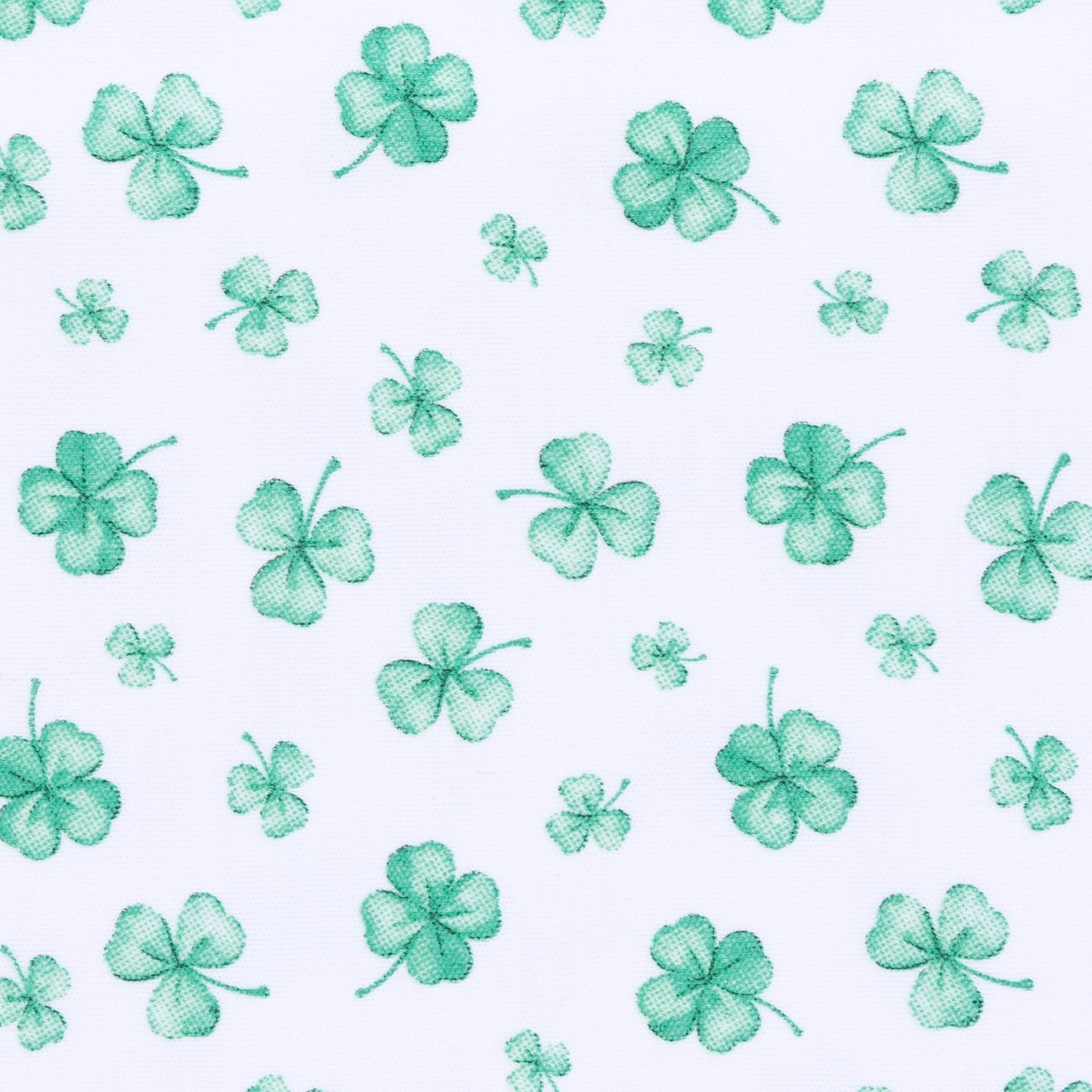 Lucky Little Ones Printed Zip Footie - Green - Magnolia BabyFootie