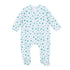 Lucky Little Ones Printed Zip Footie - Green - Magnolia BabyFootie
