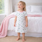 Lucky Little Ones Short Sleeve Nightdress - Pink - Magnolia BabyNightdress