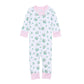 Lucky Little Ones Zip Pajamas - Pink - Magnolia BabyZipper Pajamas