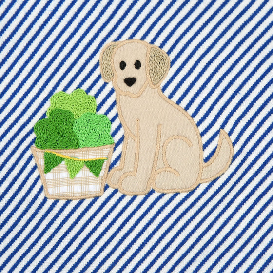 Lucky Pup Burp Cloth - Magnolia BabyBurp Cloth