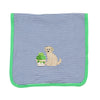 Lucky Pup Burp Cloth - Magnolia BabyBurp Cloth