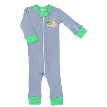  Lucky Pup Zip Pajamas - Magnolia BabyZipper Pajamas