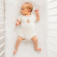 Bear Hugs Lap Bodysuit - Dusty Rose