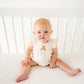 Bear Hugs Ruffle Diaper Cover Set - Dusty Rose
