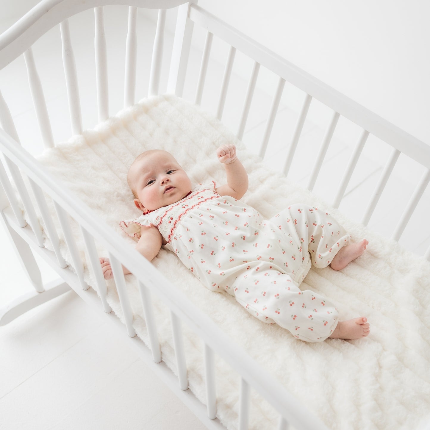 Cherry Grove Smocked Playsuit