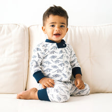  Dino Digs Zip Pajamas by Luna & Arlo
