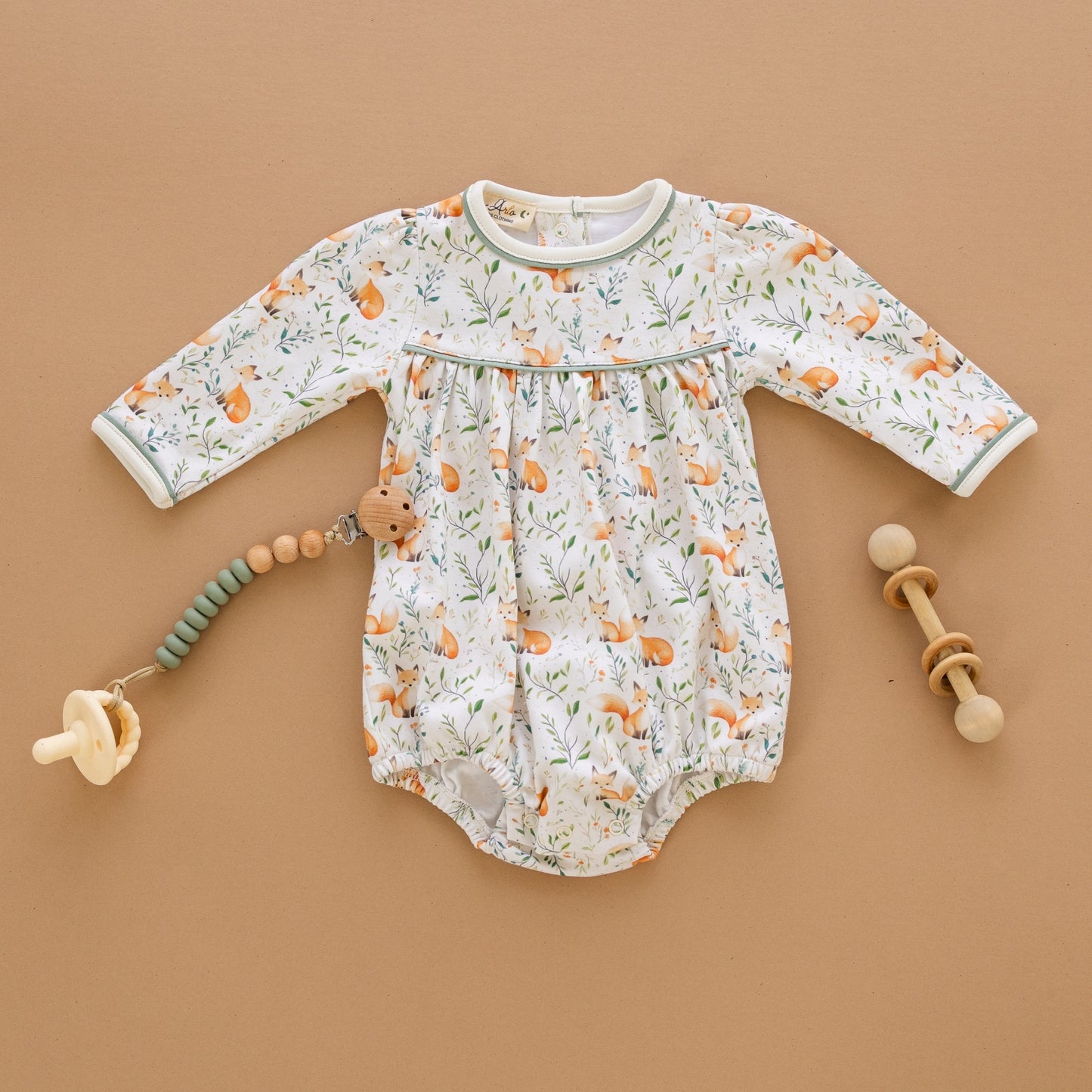 Fox Tales Long Sleeve Girl Bubble