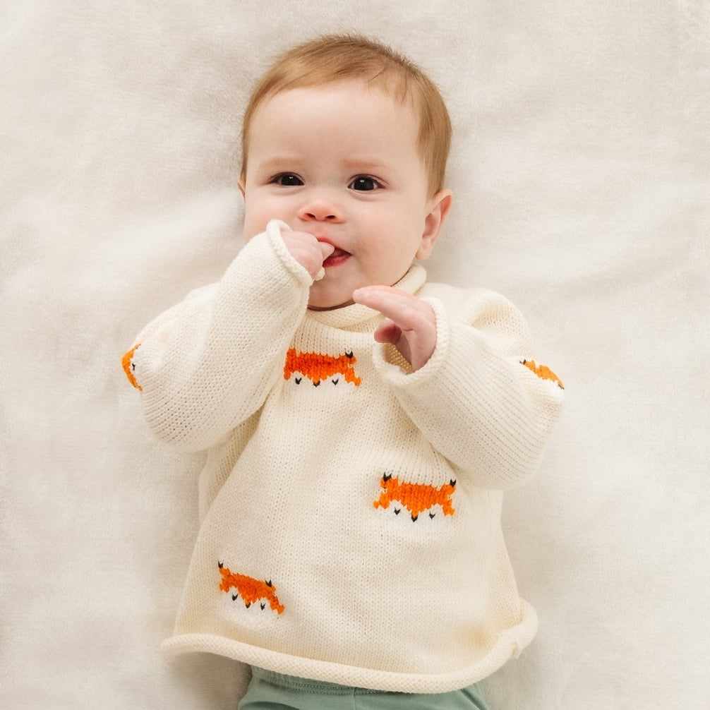 Fox Tales Pullover Sweater