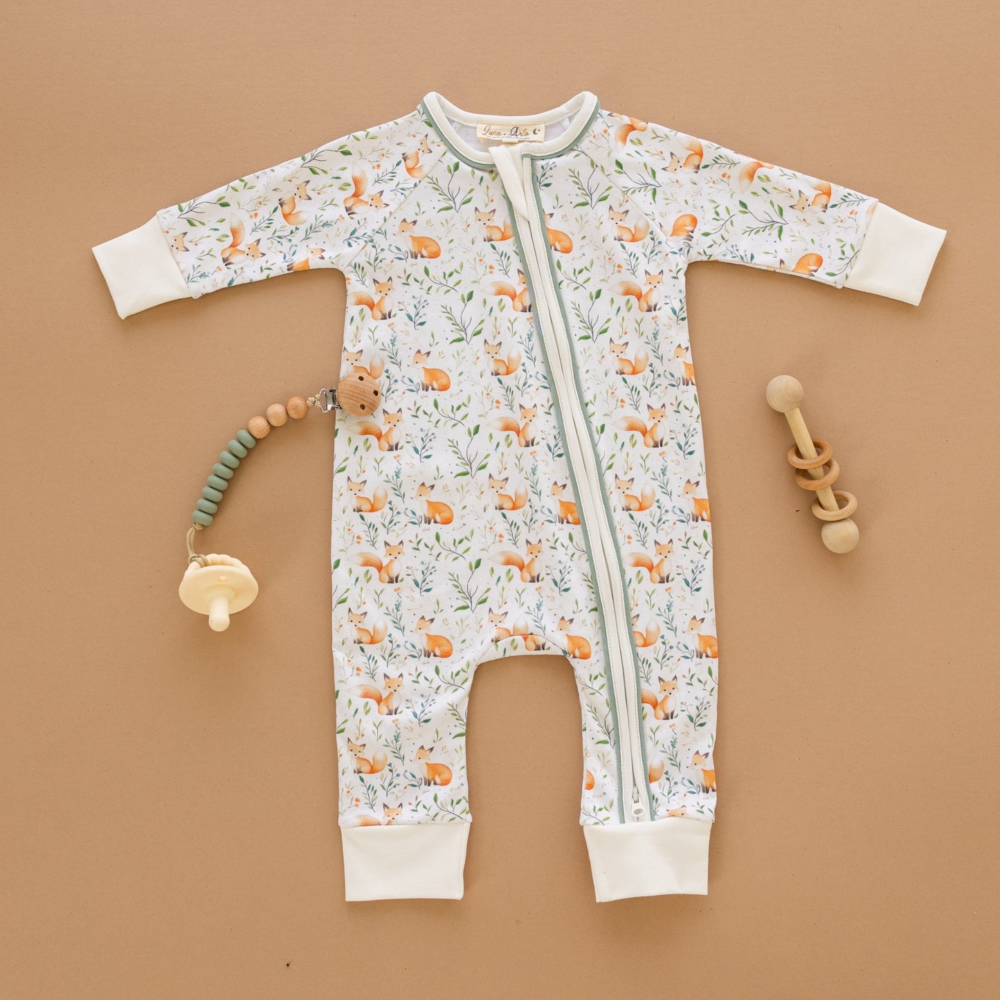 Fox Tales Zip Playsuit