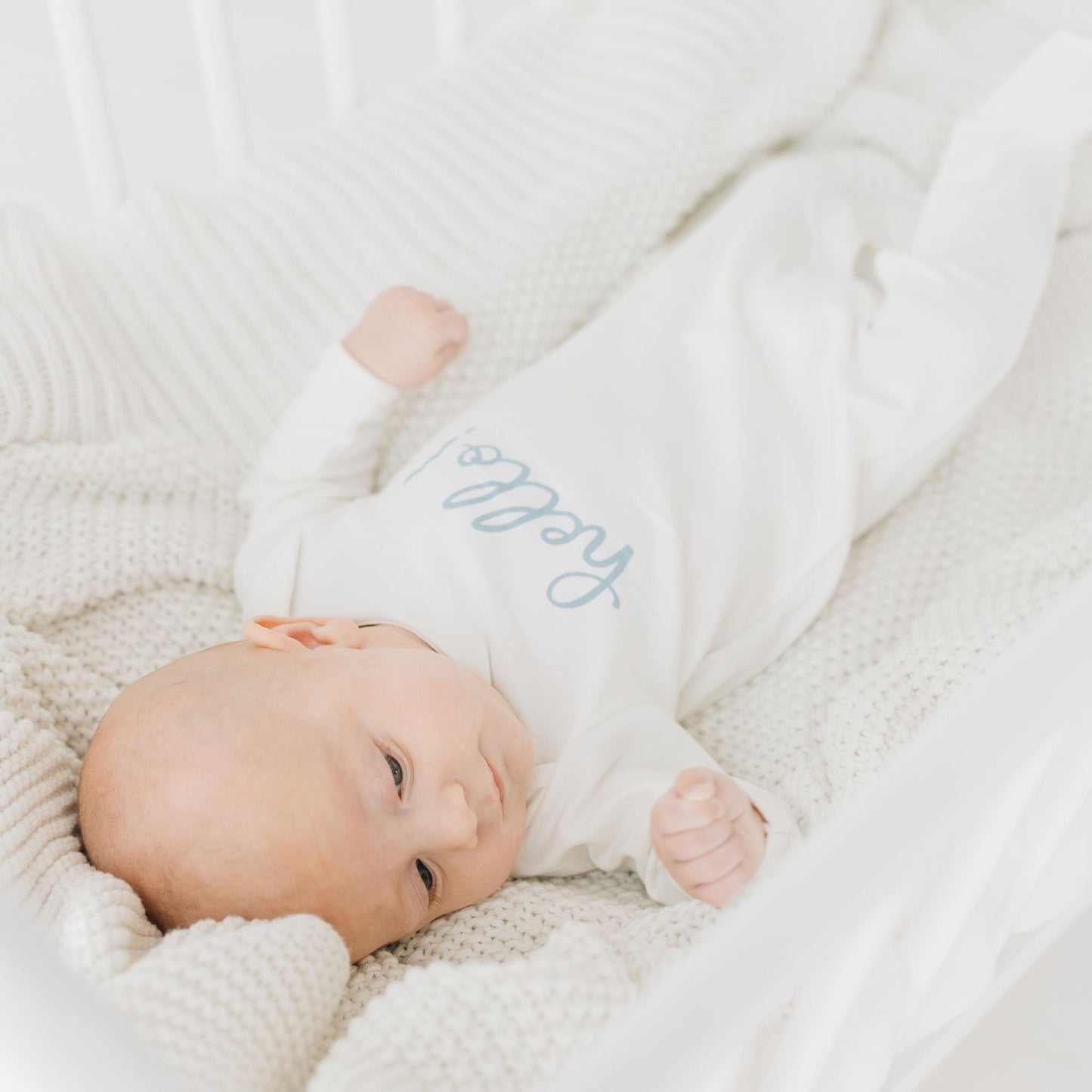 Hello! Footie - Blue by Luna and Arlo