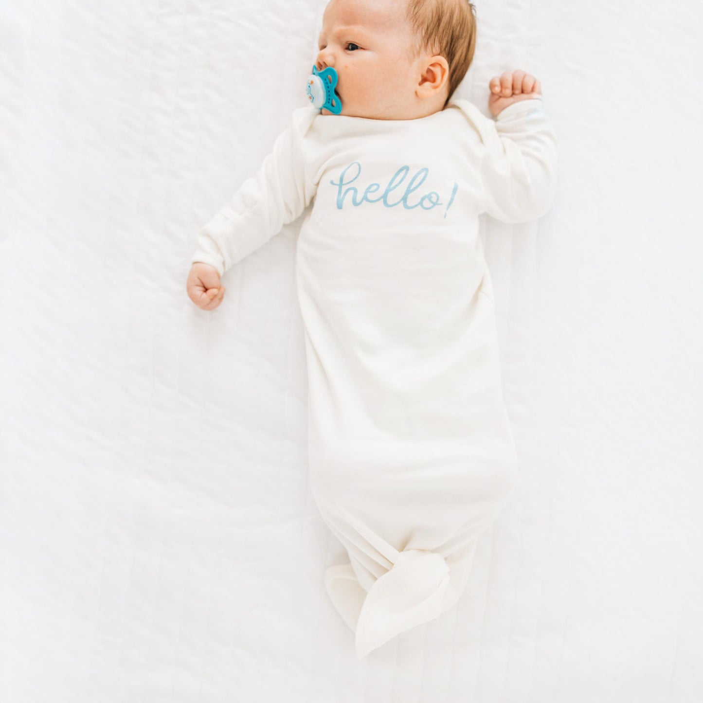 Hello! Knot Gown - Blue by Luna and Arlo