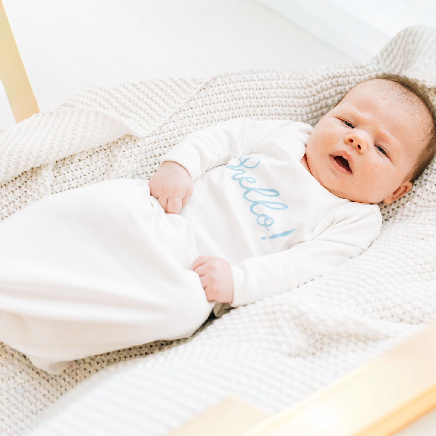 Hello! Knot Gown - Blue by Luna and Arlo