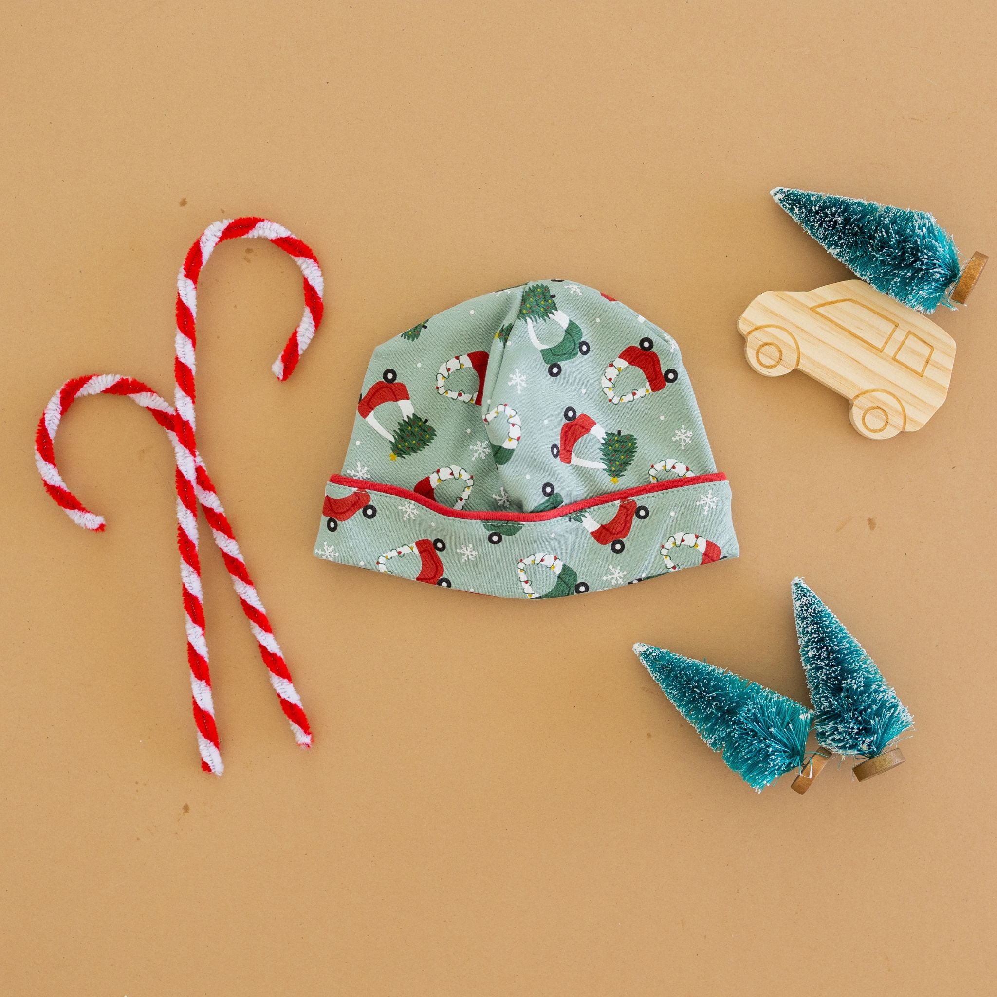 Deck the Wheels Hat - Luna and Arlo Unisex