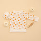 Pumpkin and Boo Pullover Sweatshirt