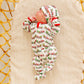 Santa's Tractor Zip Footie