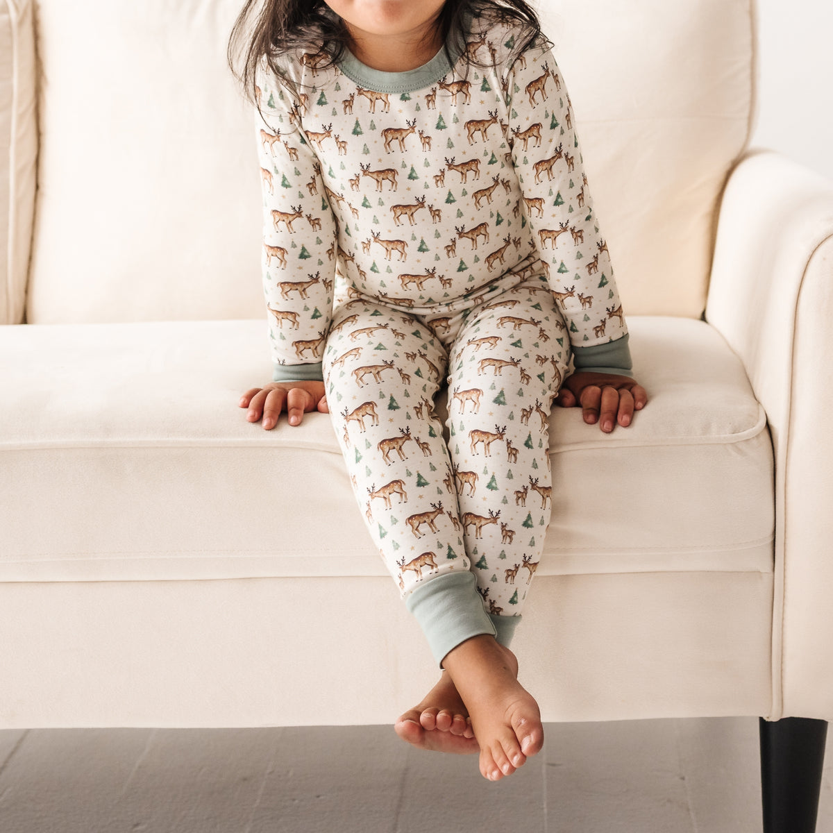 Woodland Buck Long Pajamas