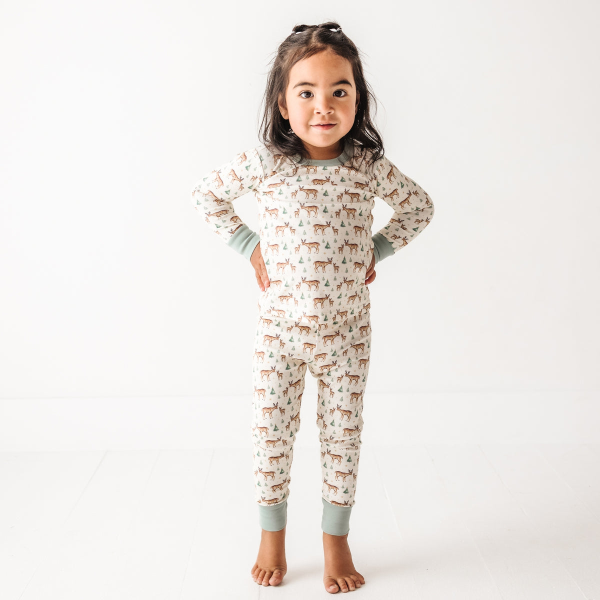 Woodland Buck Long Pajamas