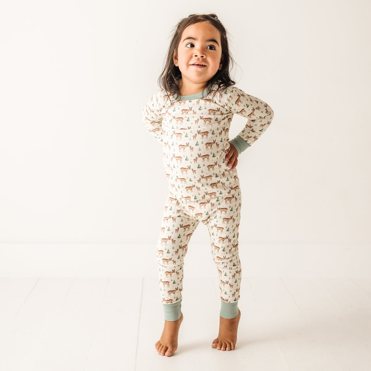 Woodland Buck Long Pajamas