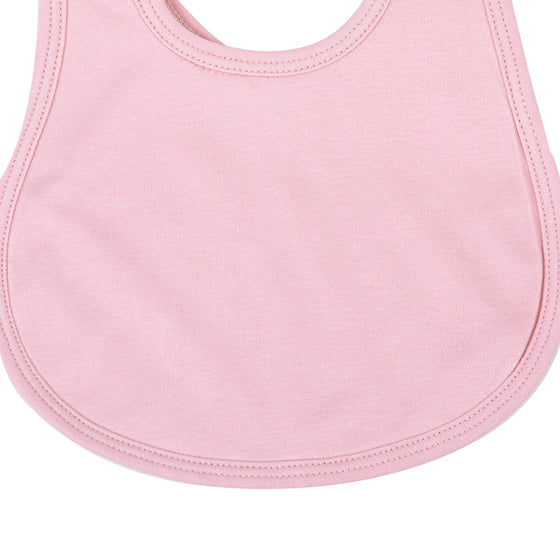 Luna & Arlo Basics Bib - Dusty Rose - Magnolia BabyBib