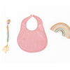 Luna & Arlo Basics Bib - Dusty Rose - Magnolia BabyBib
