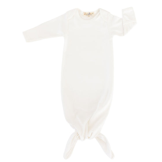 Luna & Arlo Basics Gown - Ivory - Magnolia BabyGown