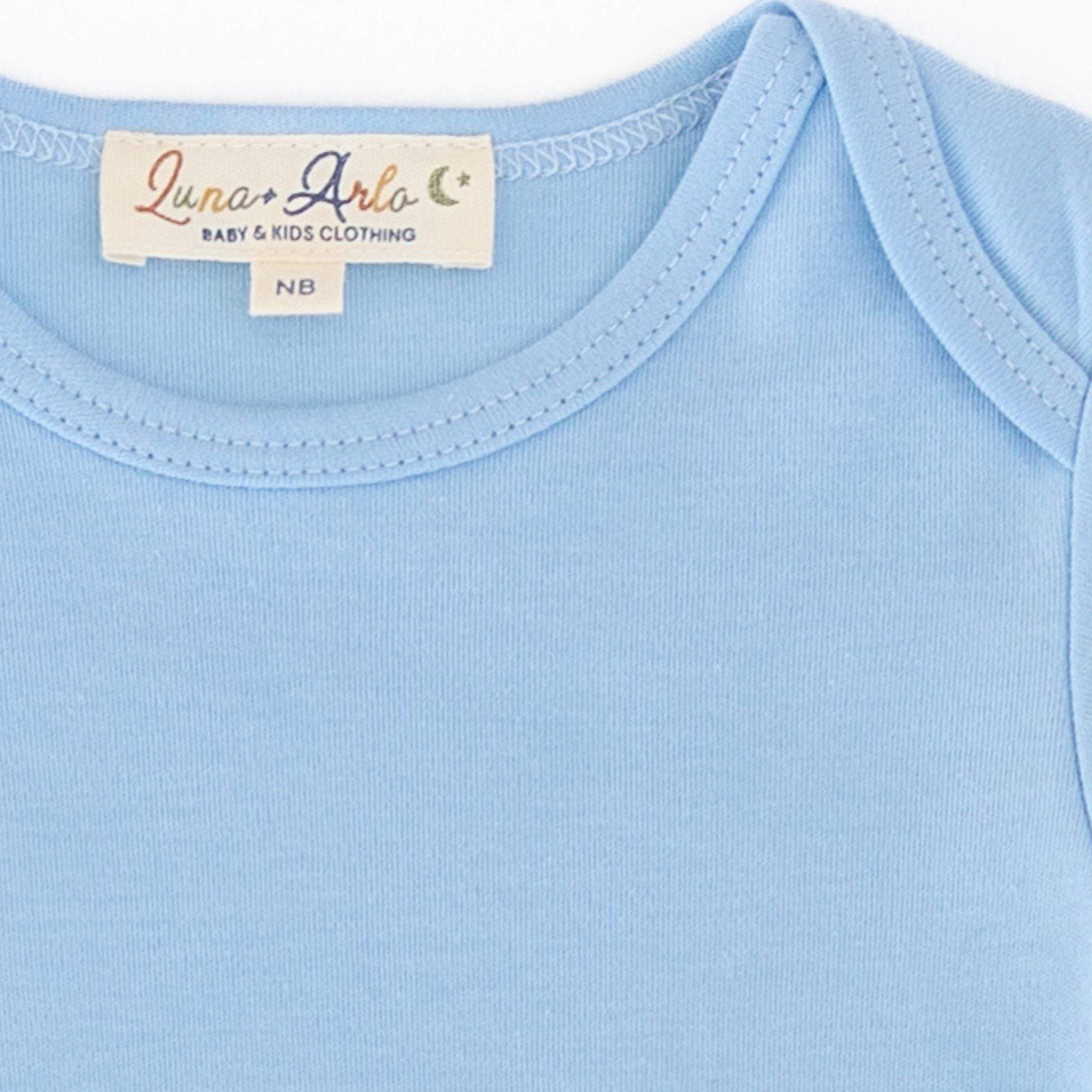Luna & Arlo Basics Gown - Sky - Magnolia BabyGown
