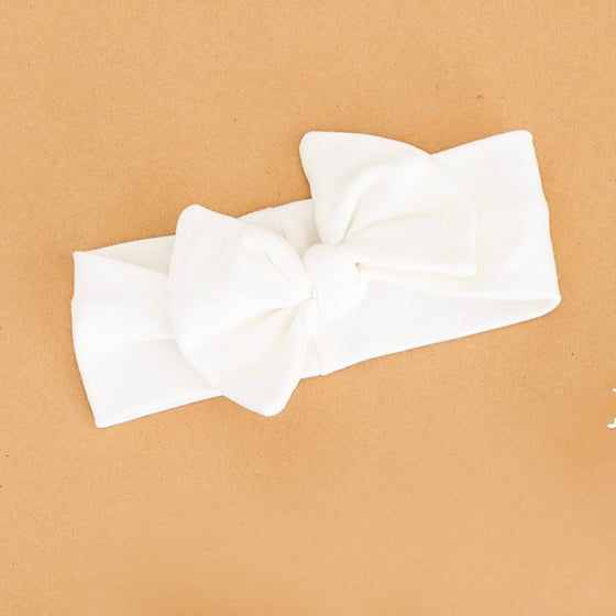 Luna & Arlo Basics Headband - Ivory - Magnolia BabyHeadband