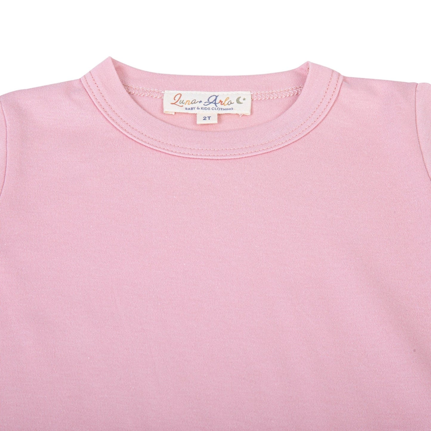 Luna & Arlo Basics Long Pajamas - Dusty Rose - Magnolia BabyLong Pajamas