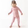 Luna & Arlo Basics Long Pajamas - Dusty Rose - Magnolia BabyLong Pajamas
