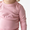 Luna & Arlo Basics Long Pajamas - Dusty Rose - Magnolia BabyLong Pajamas