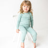 Luna & Arlo Basics Long Pajamas - Moss - Magnolia BabyLong Pajamas