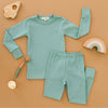 Luna & Arlo Basics Long Pajamas - Moss - Magnolia BabyLong Pajamas