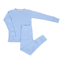  Luna & Arlo Basics Long Pajamas - Sky - Magnolia BabyLong Pajamas