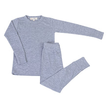  Luna & Arlo Basics Long Pajamas - Slate - Magnolia BabyLong Pajamas