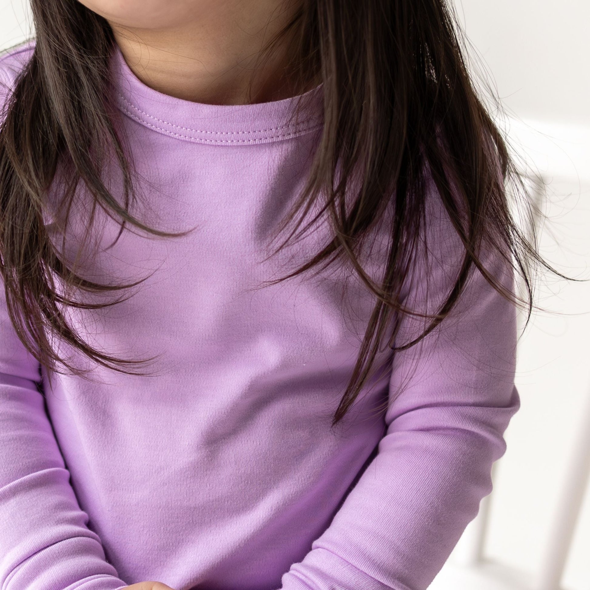 Luna & Arlo Basics Long Pajamas - Wisteria - Magnolia BabyLong Pajamas