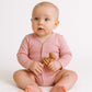 Luna & Arlo Basics Long Sleeve Bodysuit - Dusty Rose - Magnolia BabyBodysuit