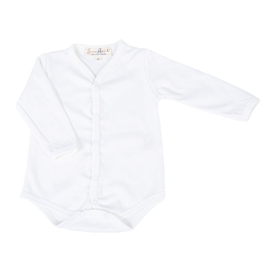 Luna & Arlo Basics Long Sleeve Bodysuit - Ivory - Magnolia BabyBodysuit