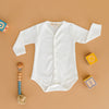 Luna & Arlo Basics Long Sleeve Bodysuit - Ivory - Magnolia BabyBodysuit