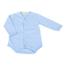  Luna & Arlo Basics Long Sleeve Bodysuit - Sky - Magnolia BabyBodysuit