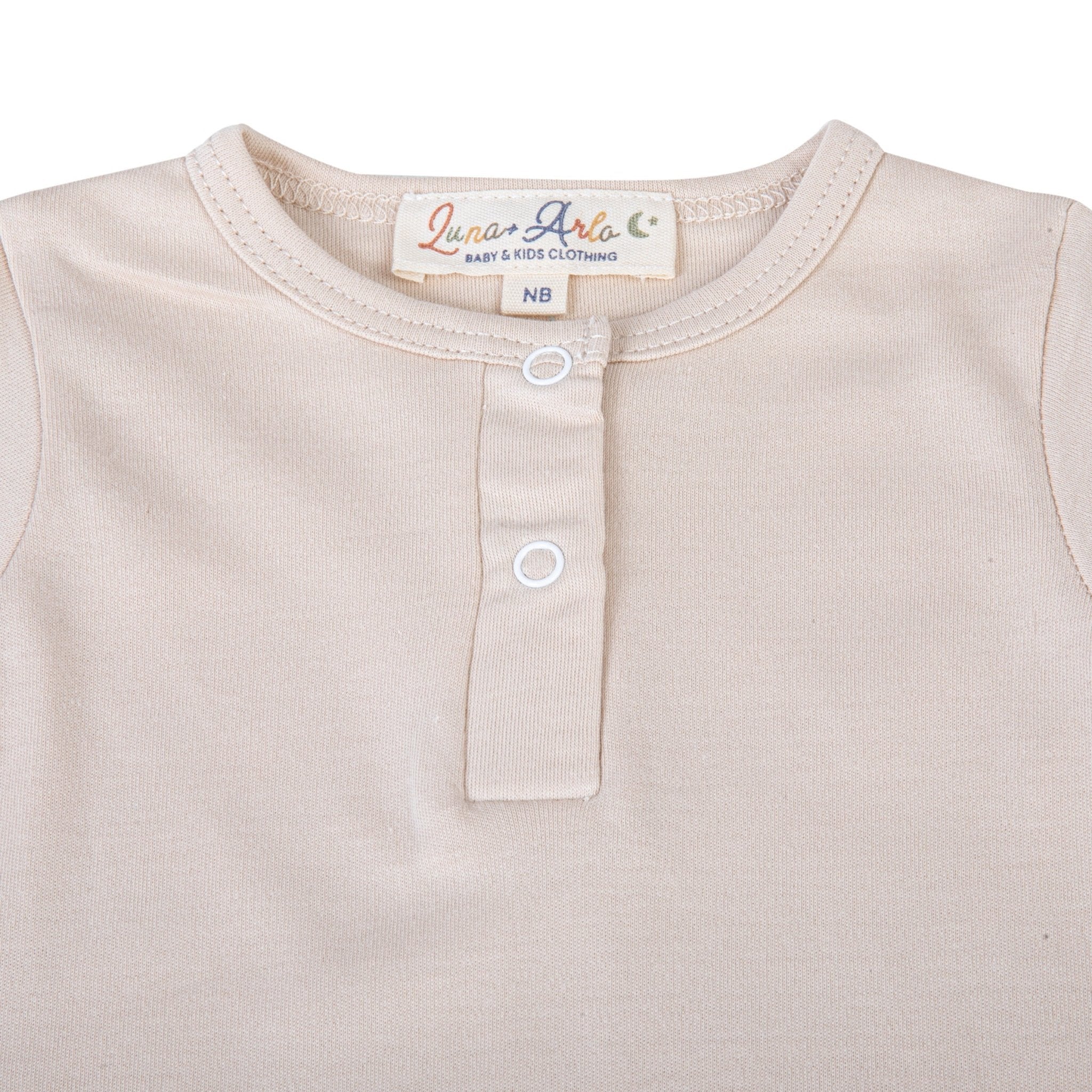 Luna & Arlo Basics Playsuit - Driftwood - Magnolia BabyPlaysuit