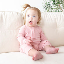  Luna & Arlo Basics Playsuit - Dusty Rose - Magnolia BabyPlaysuit